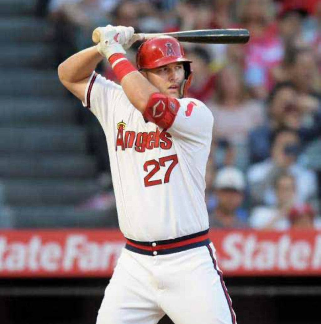 Mike Trout 1980’s retro Anaheim Los Angeles California product image 3