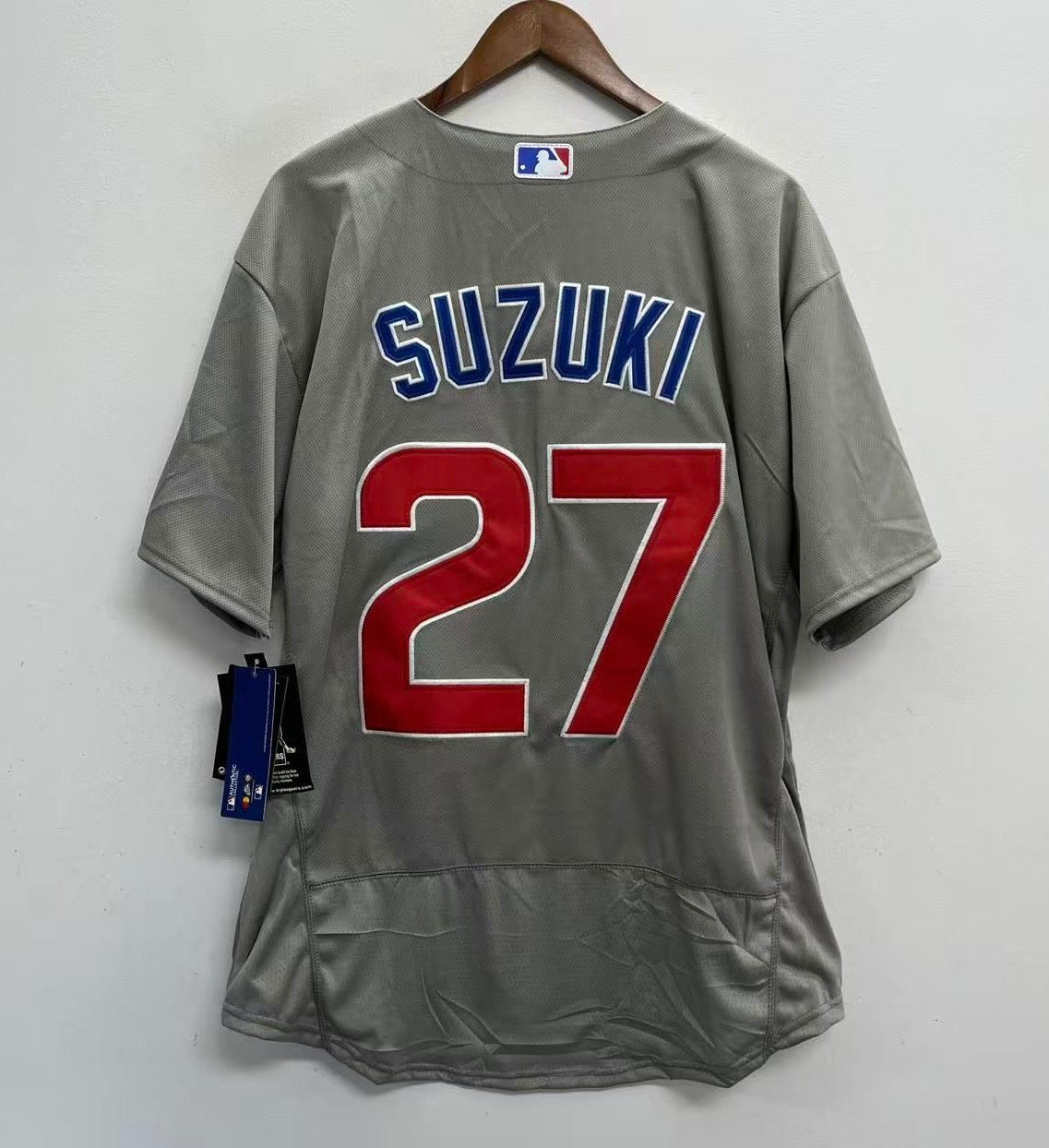Seiya Suzuki YOUTH KIDS Chicago Cubs Official MLB gray product image 1
