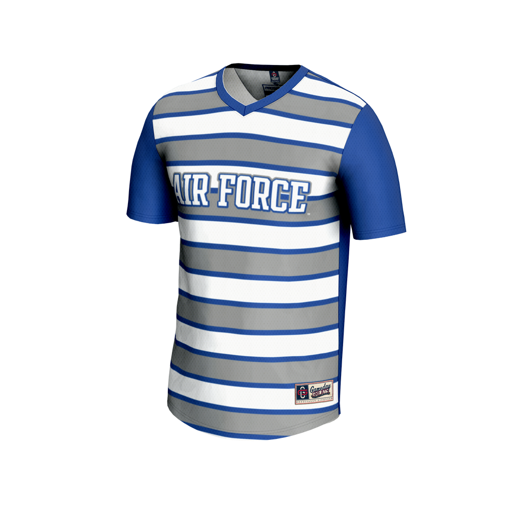#1 Air Force Falcons Lightweight Soccer Fashion Jersey - Royal product image 3, provided for visual reference and product