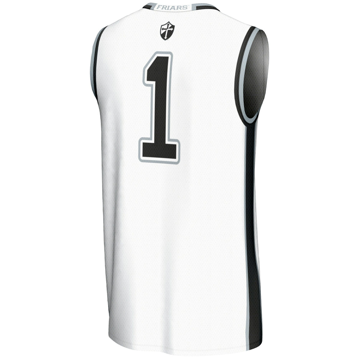 #1 Providence Friars Lightweight Basketball Jersey - White product image 4, provided for visual reference and product detail