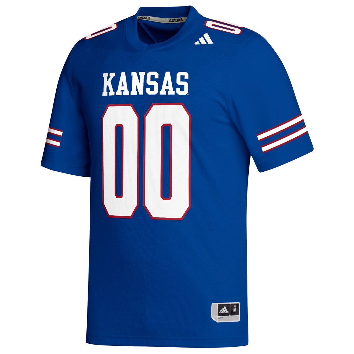 Kansas Jayhawks Replica Custom Football Jersey - Royal product image 3, provided for visual reference and product detail