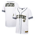 UC Irvine Anteaters Free Spirited Mesh Button-Up Baseball Jersey - White product image 1, provided for visual reference and