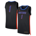 #1 Florida Gators Alternate Replica Jersey - Black product image 1, provided for visual reference and product detail review