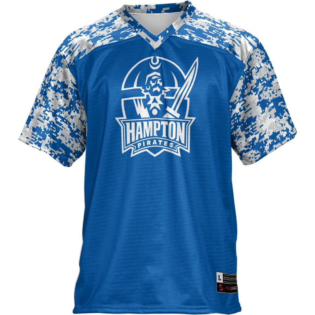 Hampton Pirates Football Jersey - Royal product image 3, provided for visual reference and product detail review