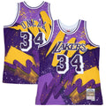 Los Angeles Lakers Hyper Hoops Swingman Jersey - Shaquille O'Neal - Dark Purple product image 1, provided for visual