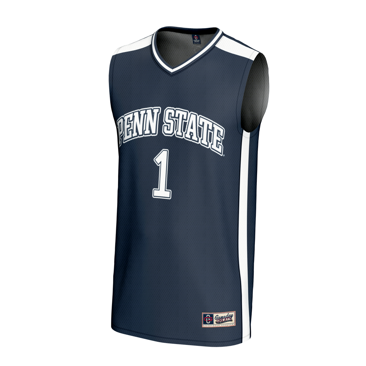 #1 Penn State Nittany Lions Lightweight Basketball Jersey - Navy product image 3, provided for visual reference and product