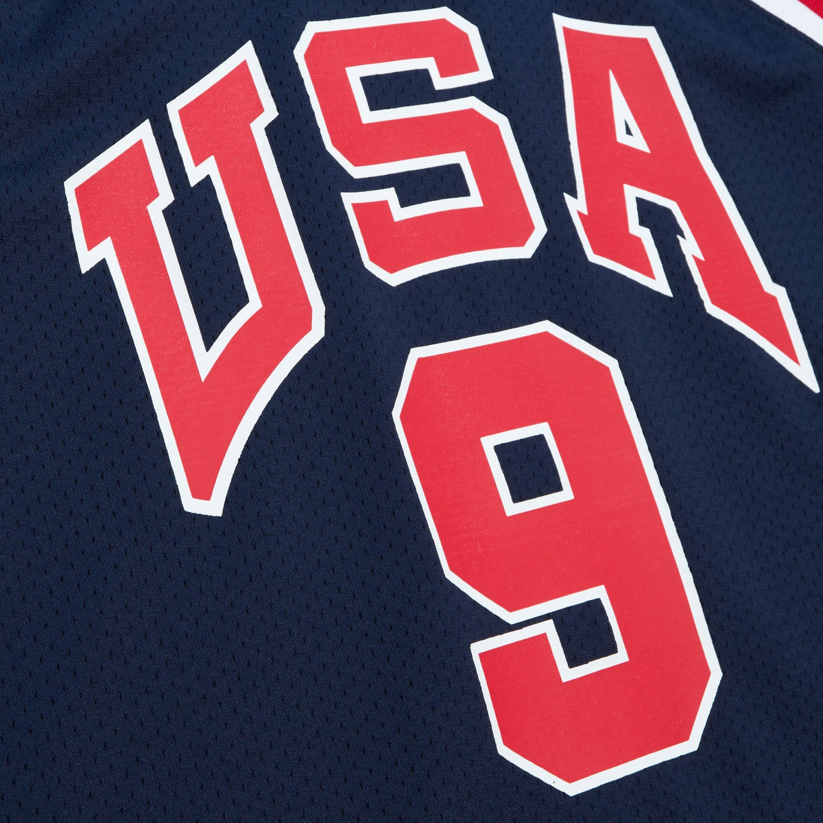 USA Basketball Authentic Jersey Michael Jordan 1984 product image 4, provided for visual reference and product detail review