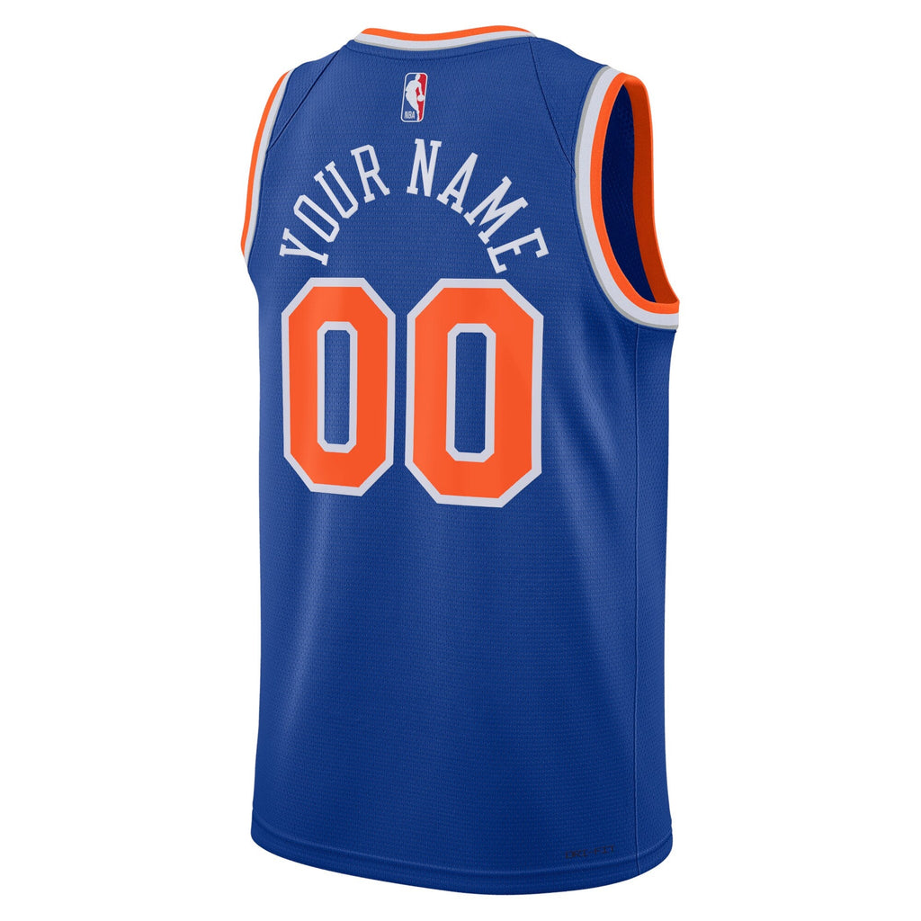 New York Knicks Icon Swingman Jersey - Custom product image 3, provided for visual reference and product detail review