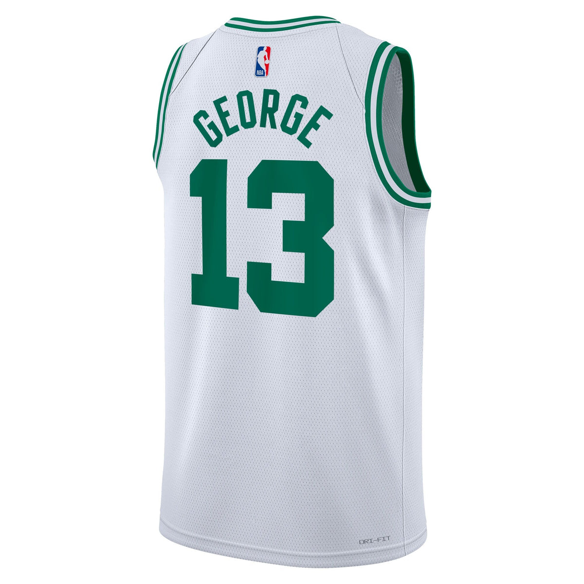 Boston Celtics Association Edition Swingman Jersey - White - Paul George product image 4, provided for visual reference and