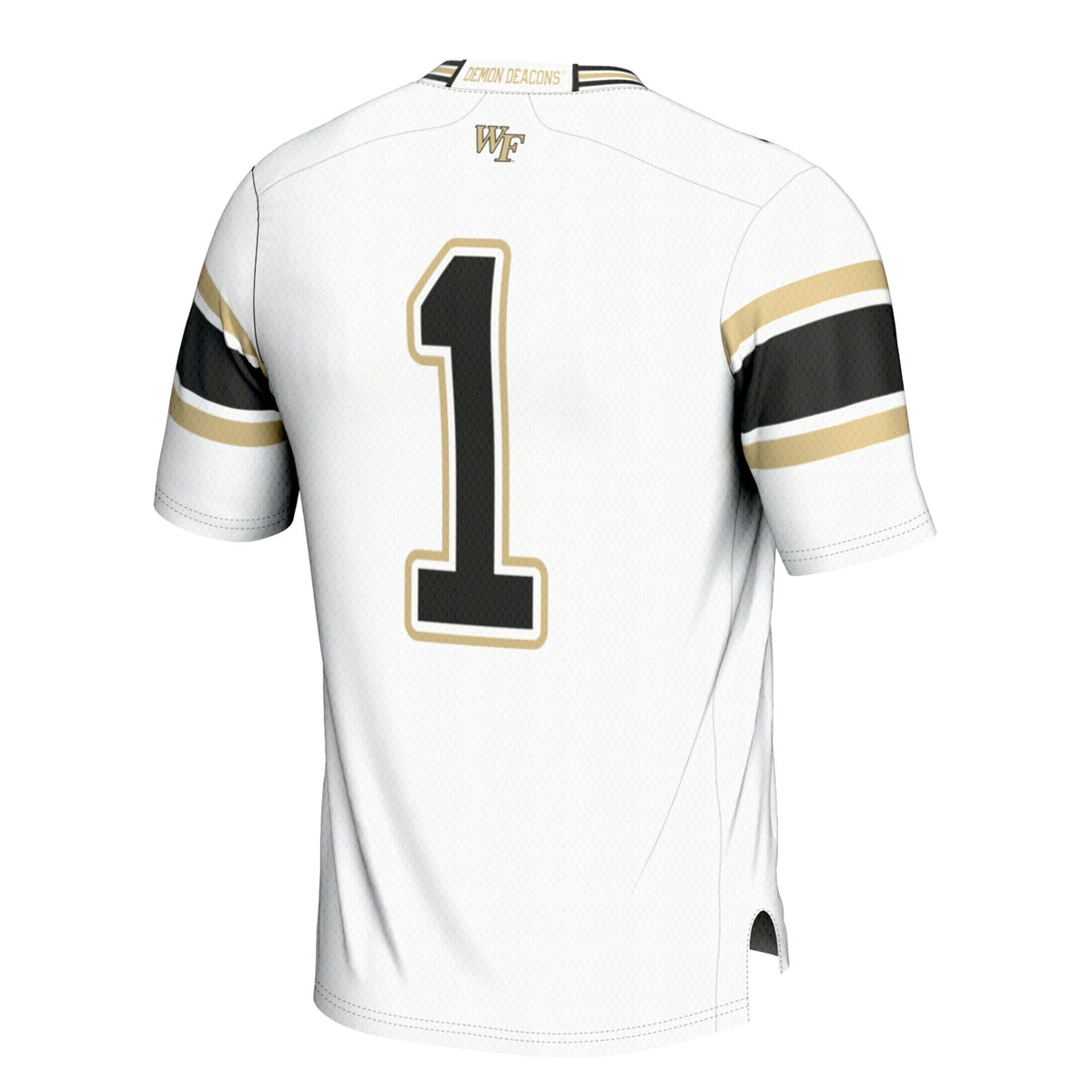 #1 Wake Forest Demon Deacons Football Jersey - White product image 4, provided for visual reference and product detail review