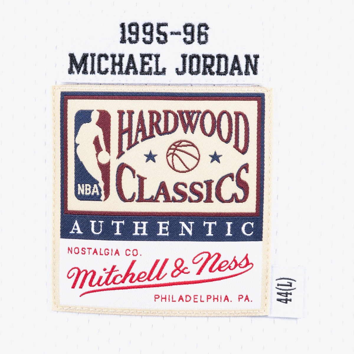 Chicago Bulls Authentic Jersey Home Michael Jordan 1995-96 product image 4, provided for visual reference and product detail