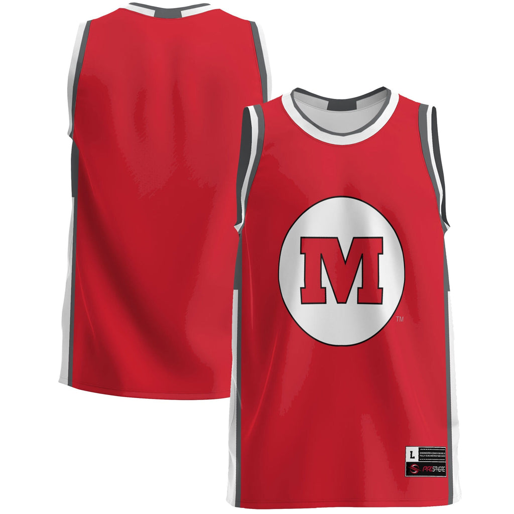 Monmouth College Fighting Scots Lightweight Basketball Jersey - Red product image 1, provided for visual reference and