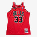 Chicago Bulls Authentic Jersey Road Finals Scottie Pippen 1997 product image 1, provided for visual reference and product