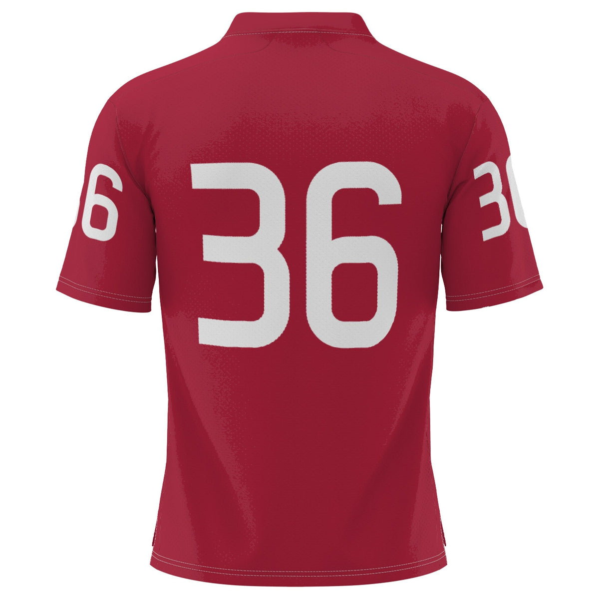 #36 Harvard Crimson Football Jersey - Crimson product image 4, provided for visual reference and product detail review
