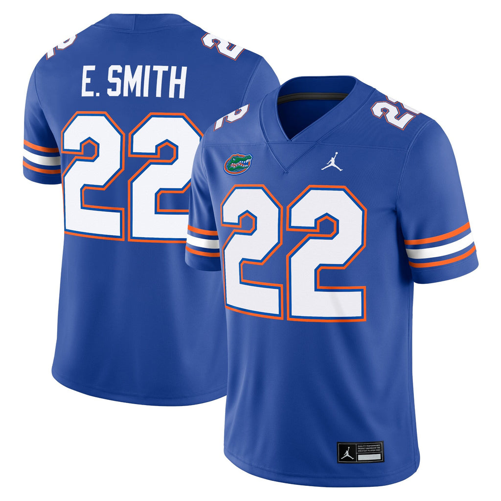 Emmitt Smith Royal Florida Gators Alumni Player Game Jersey product image 2, provided for visual reference and product