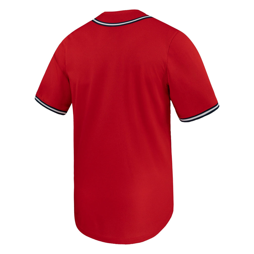 Red Ole Miss Rebels Limited Baseball Jersey product image 4, provided for visual reference and product detail review