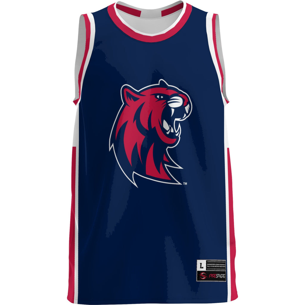Rogers State Hillcats Lightweight Basketball Jersey - Blue product image 3, provided for visual reference and product detail