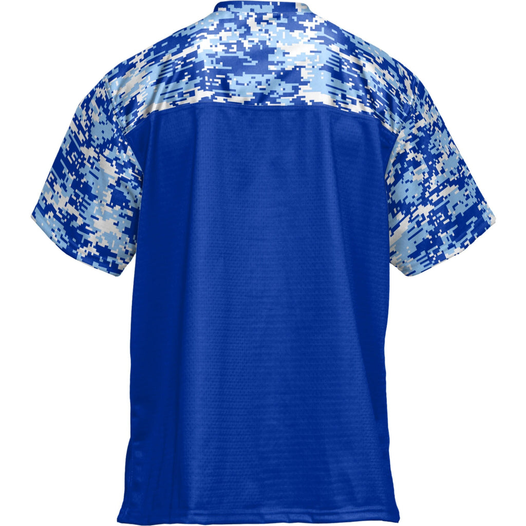 Franklin & Marshall Diplomats Football Jersey - Blue product image 4, provided for visual reference and product detail review