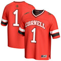 #1 Cornell Big Red Collegiate Football Fashion Jersey - Red product image 1, provided for visual reference and product