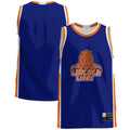 Lincoln Lions Lightweight Basketball Jersey - Blue product image 1, provided for visual reference and product detail review