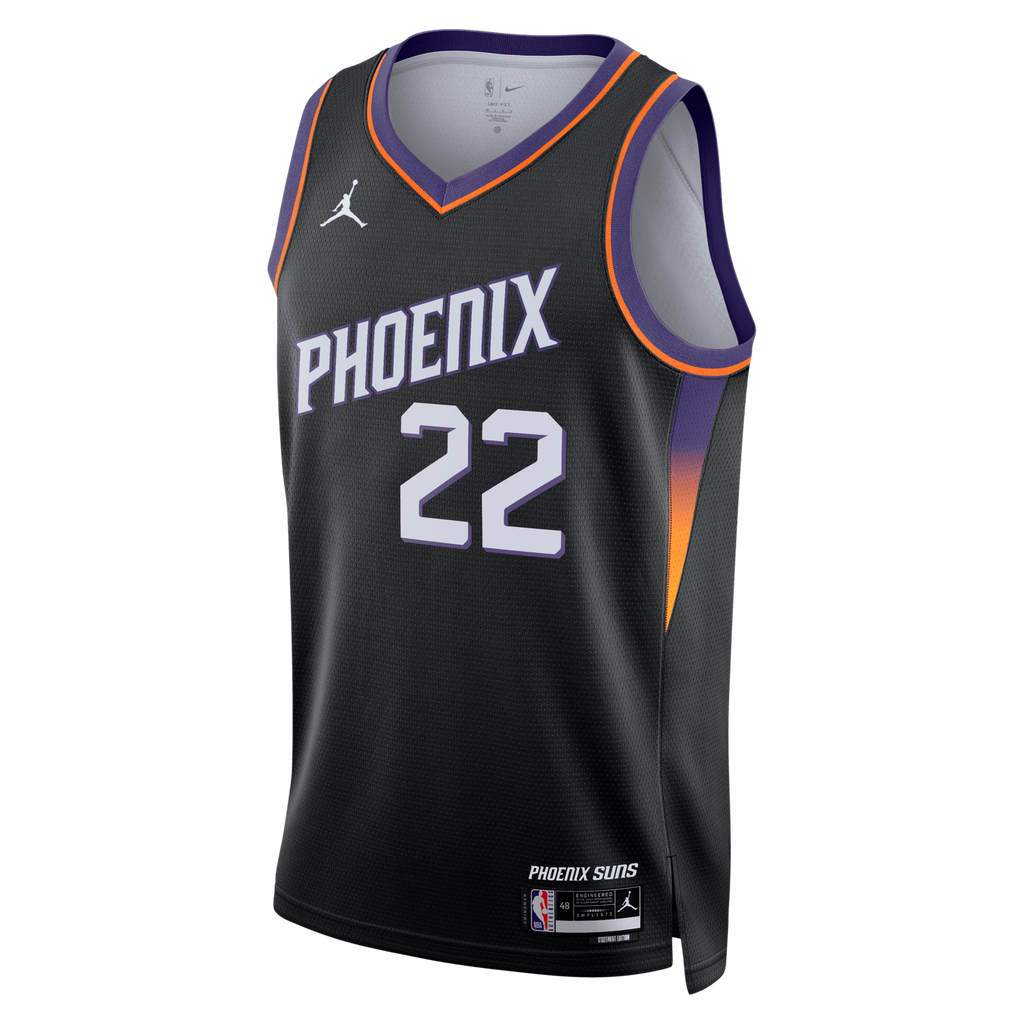 Phoenix Suns Statement Edition Jersey - Black - Miles Bridges product image 3, provided for visual reference and product