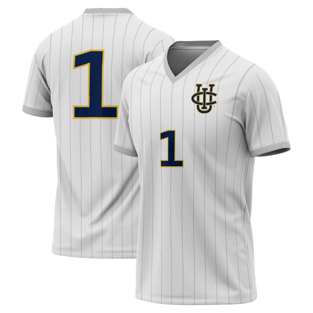 #1 UC Irvine Anteaters Lightweight Soccer Fashion Jersey - White product image 1, provided for visual reference and product