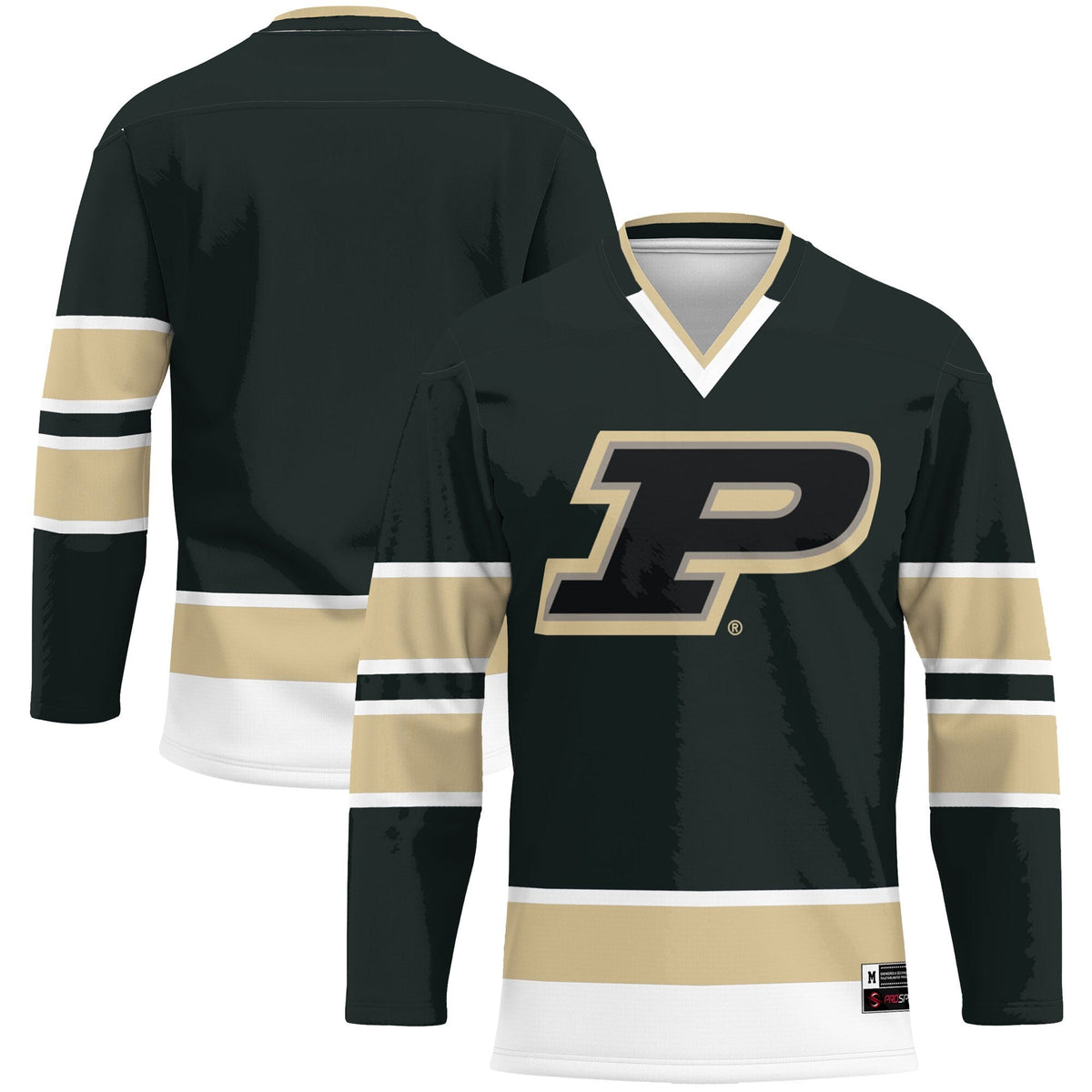 Purdue Boilermakers Hockey Jersey - Gold product image 2, provided for visual reference and product detail review