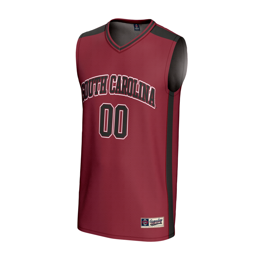 South Carolina Gamecocks NIL Pick-A-Player Lightweight Basketball Fashion Jersey - Garnet product image 3, provided for