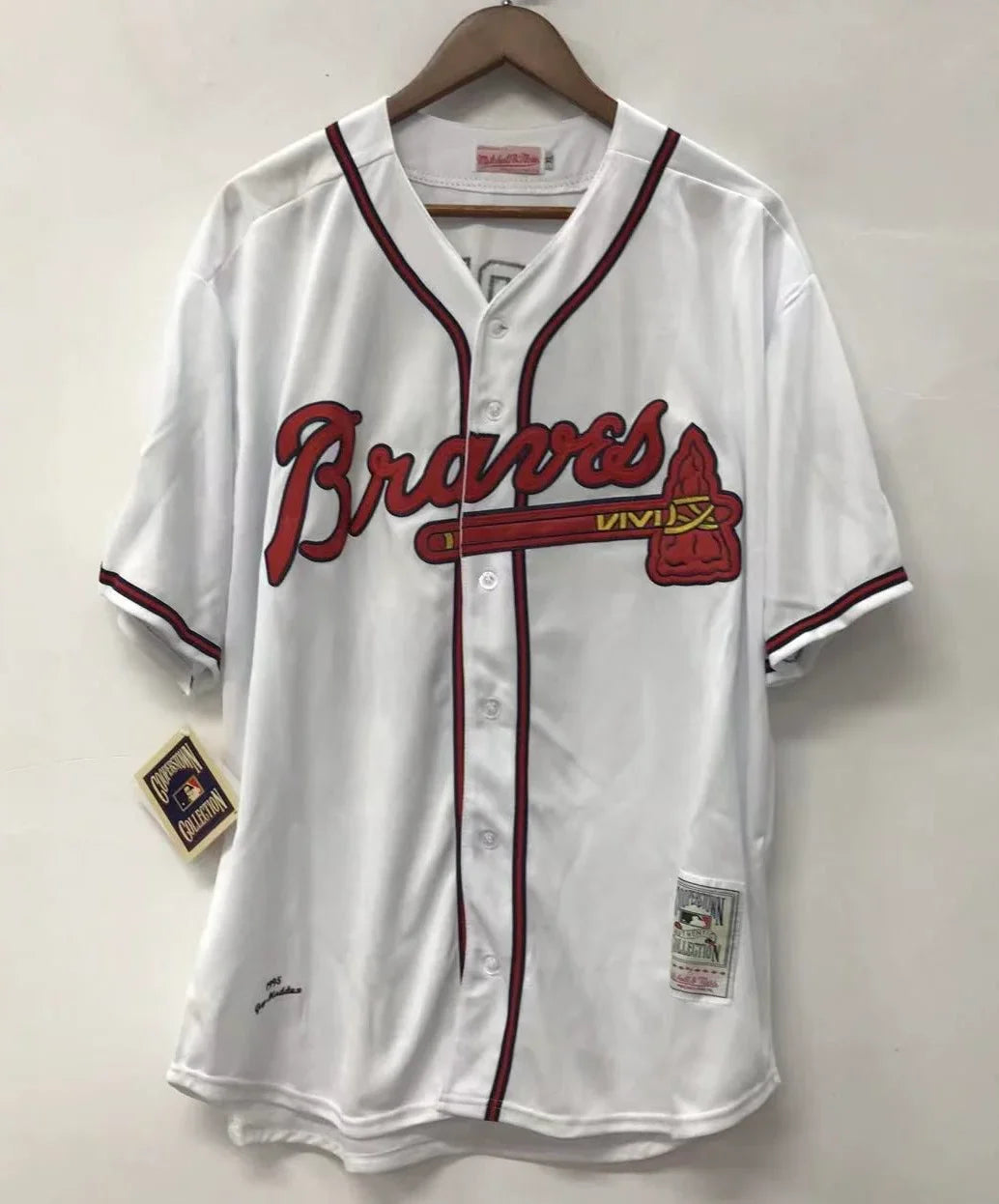 Greg Maddux YOUTH KIDS Atlanta Braves jersey Mitchell & product image 2