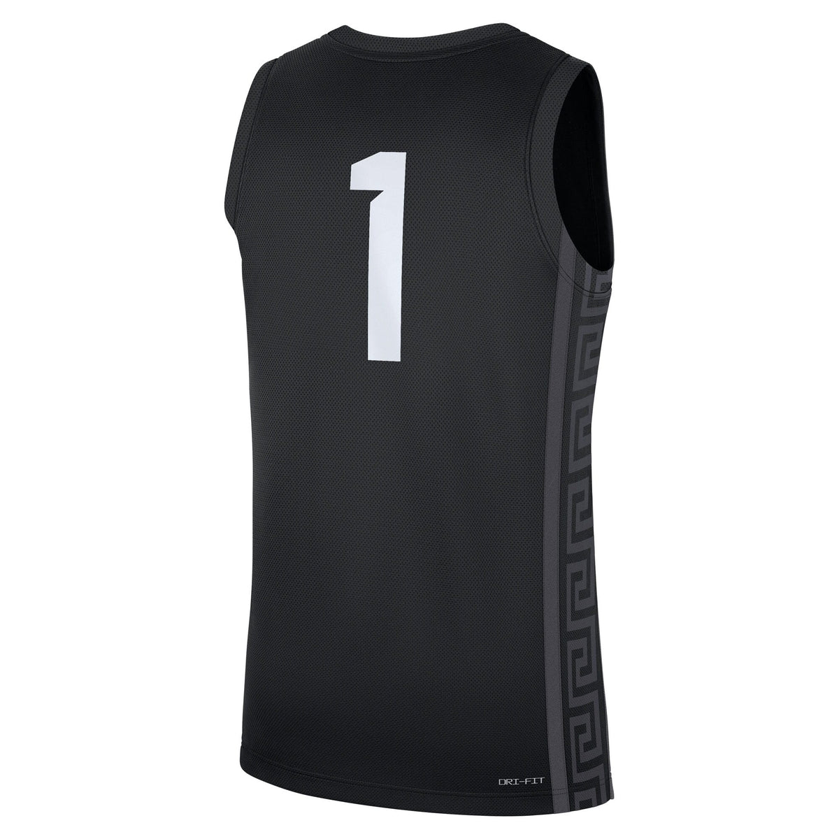 #1 Black Michigan State Spartans Alternate Replica Jersey product image 4, provided for visual reference and product detail