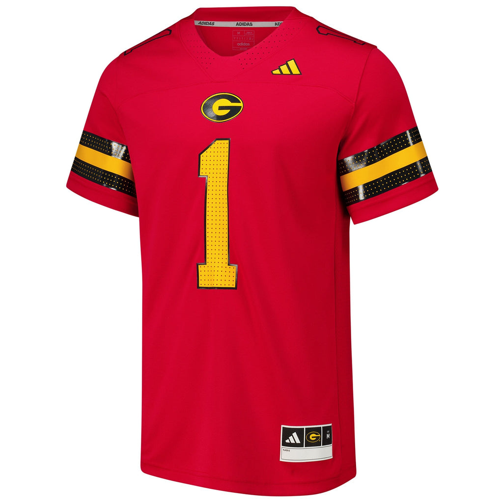 #1 Grambling Tigers Premier Strategy Jersey - Red product image 3, provided for visual reference and product detail review