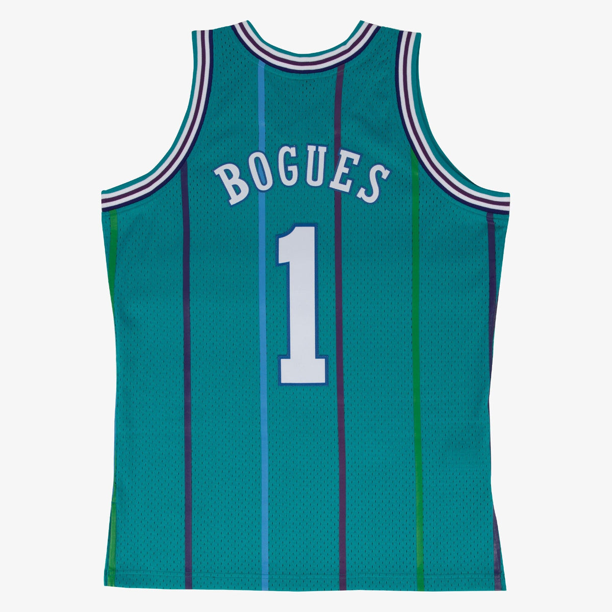 Charlotte Hornets Swingman Road Jersey Muggsy Bogues 1992 product image 3, provided for visual reference and product detail