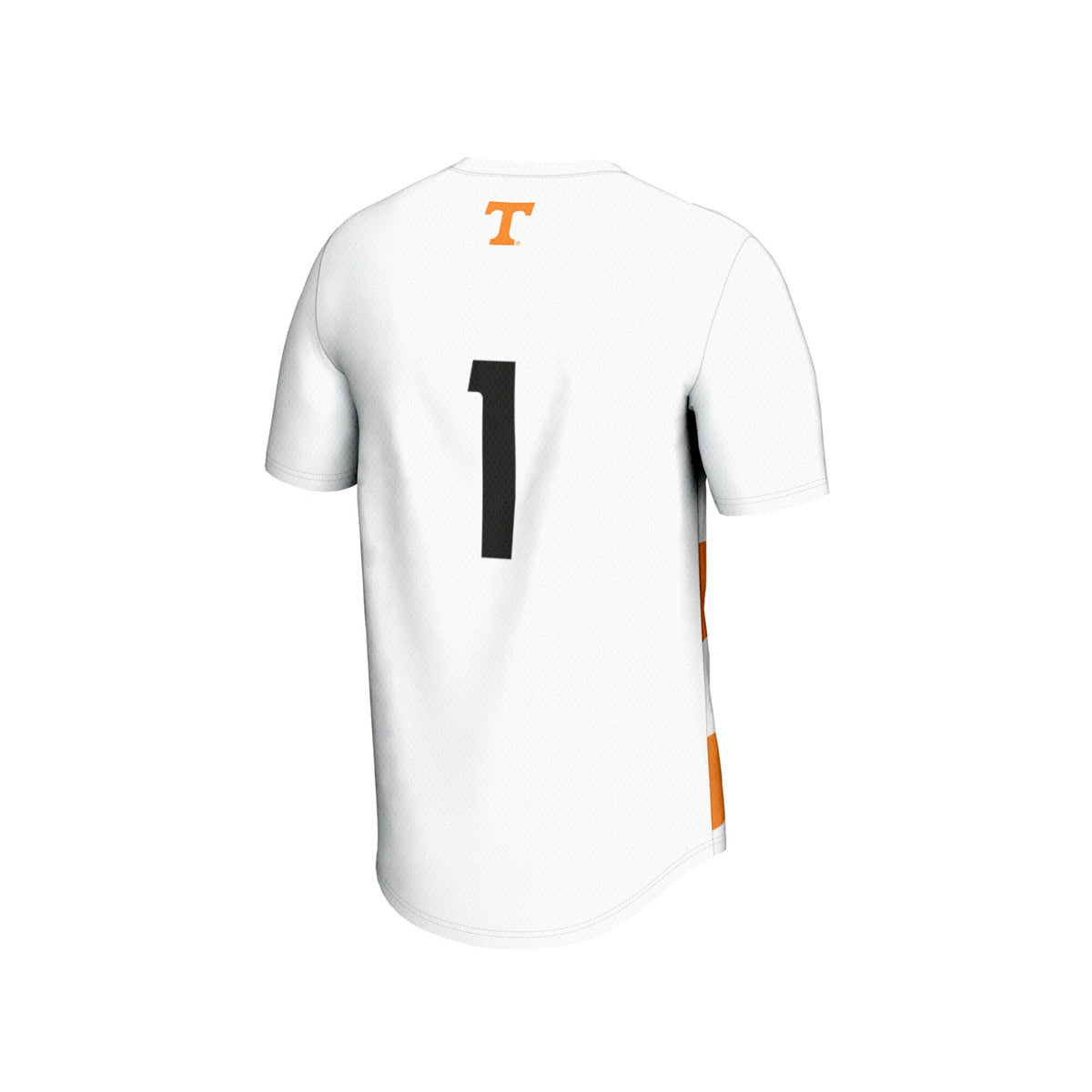 Tennessee Volunteers Soccer Fashion Jersey - White product image 4, provided for visual reference and product detail review
