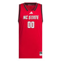 #00 NC State Wolfpack Replica Swingman Jersey - Red product image 1, provided for visual reference and product detail review