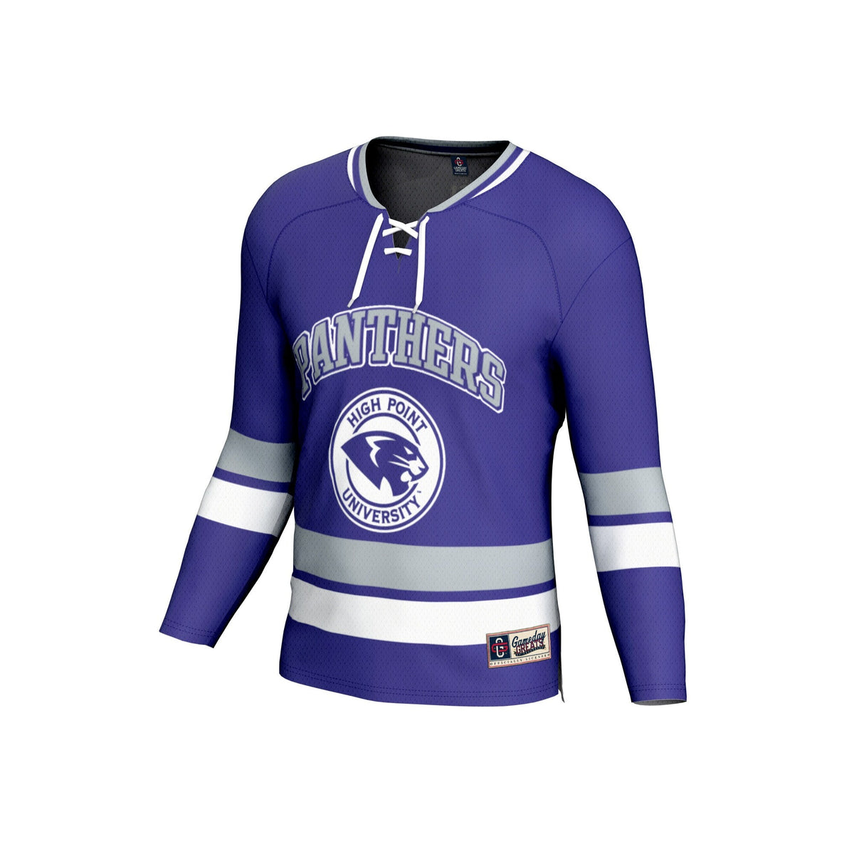 High Point Panthers Hockey Jersey - Purple product image 3, provided for visual reference and product detail review