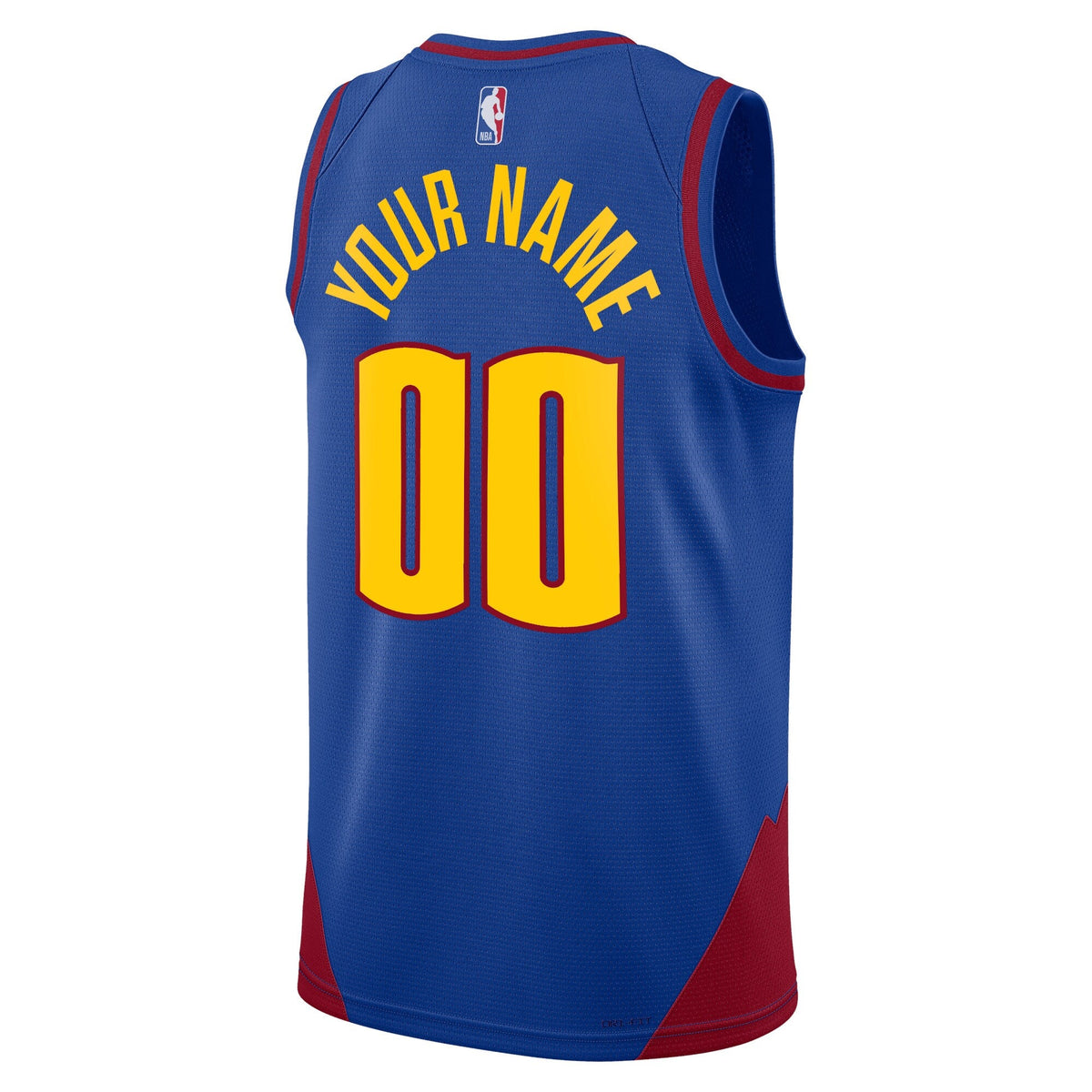 Denver Nuggets Statement Swingman Jersey - Custom product image 3, provided for visual reference and product detail review