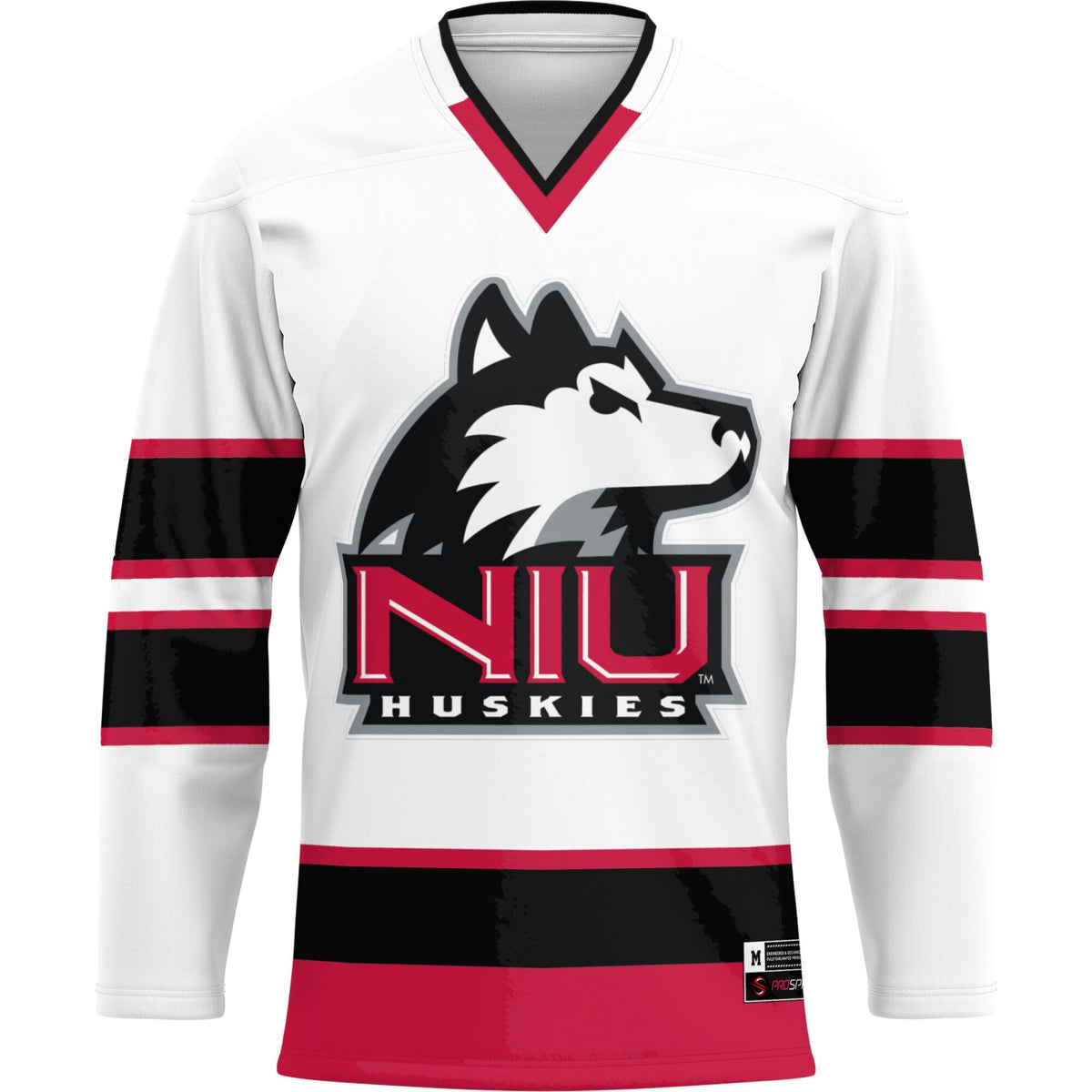Northern Illinois Huskies Hockey Jersey - Cardinal product image 3, provided for visual reference and product detail review