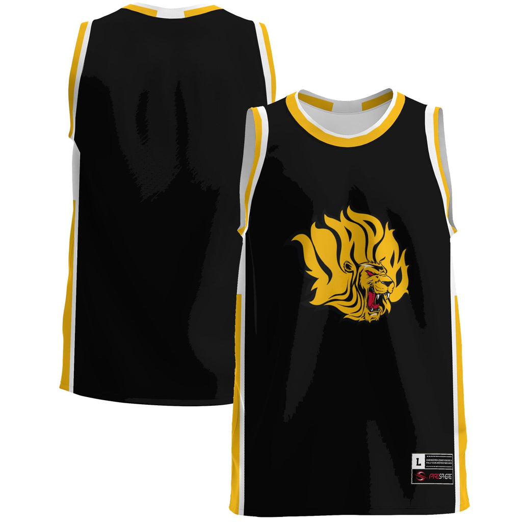 Arkansas Pine Bluff Golden Lions Lightweight Basketball Jersey - Gold product image 1, provided for visual reference and