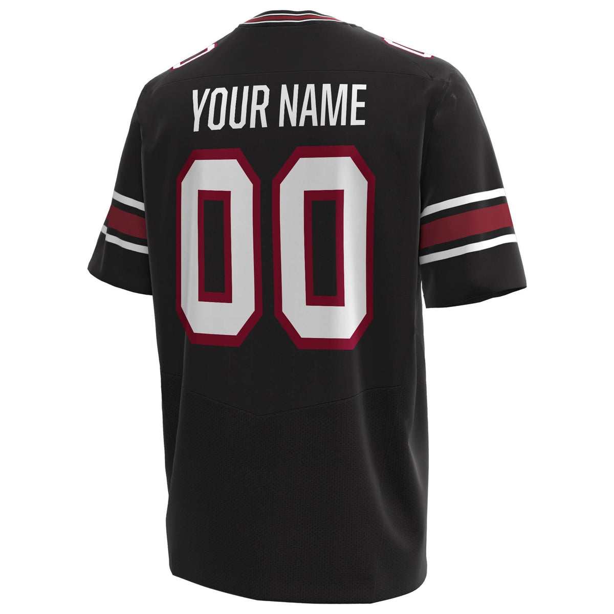 South Carolina Gamecocks Custom Replica Football Jersey - Black product image 4, provided for visual reference and product