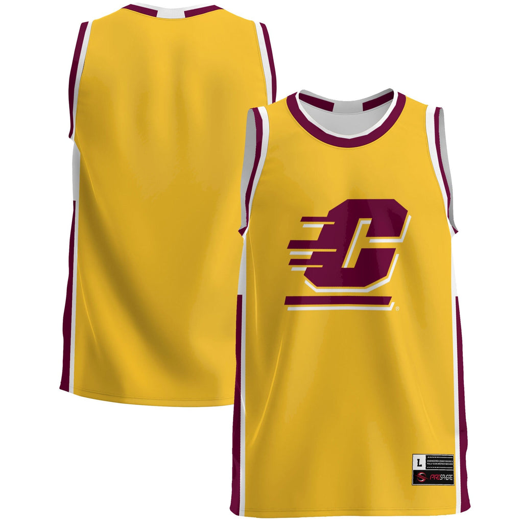 Central Michigan Chippewas Lightweight Basketball Jersey - Maroon product image 1, provided for visual reference and product
