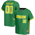 Oregon Ducks NIL Pick-A-Player Lightweight Baseball Jersey - Green product image 1, provided for visual reference and