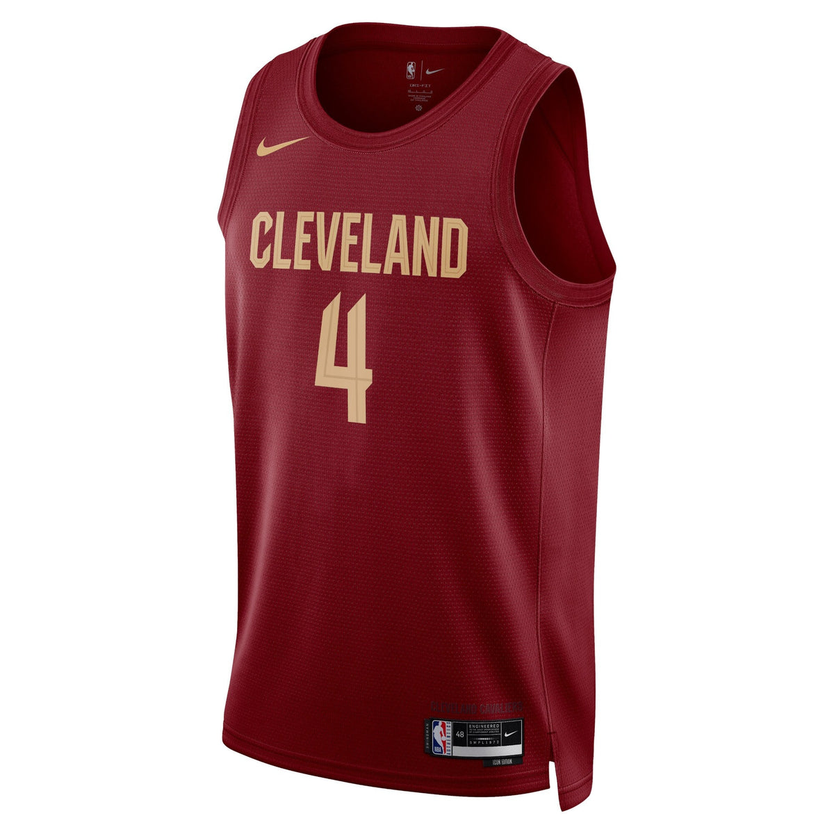 Cleveland Cavaliers Icon Edition Swingman Jersey - Maroon - Evan Mobley product image 2, provided for visual reference and
