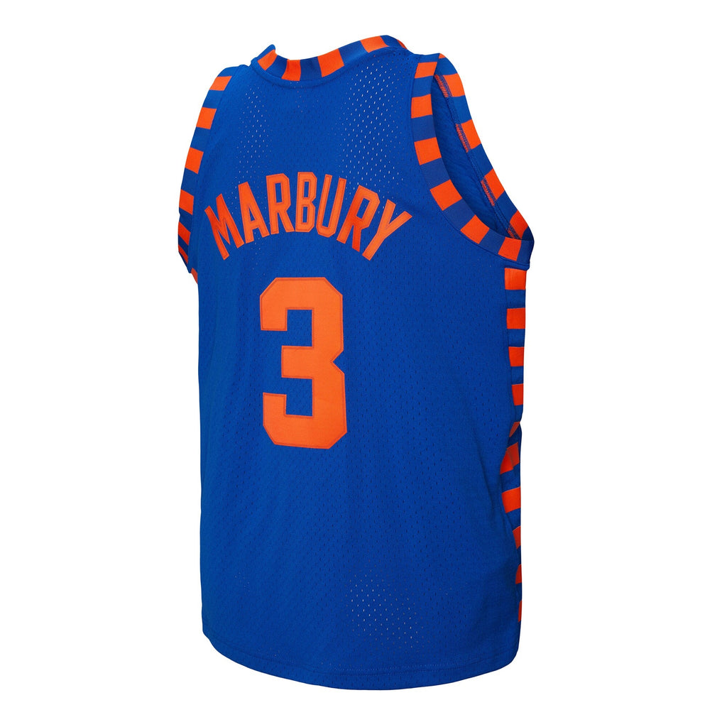 Stephon Marbury Blue New York Knicks 2005/06 Hardwood Classics Swingman Jersey product image 4, provided for visual
