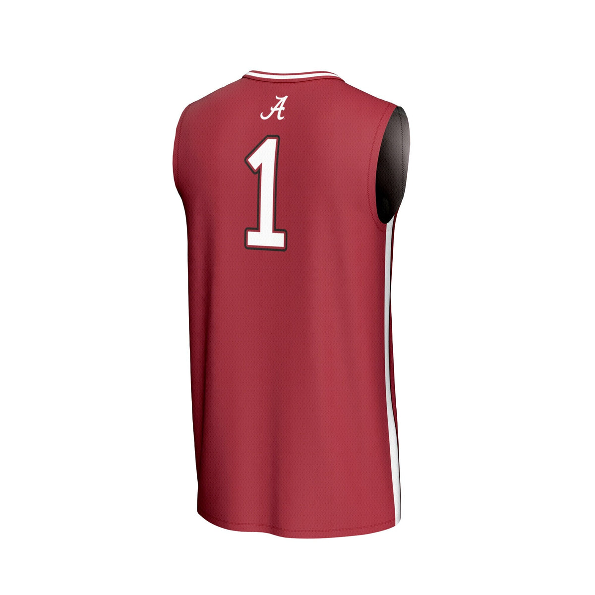 #1 Alabama Crimson Tide Lightweight Basketball Fashion Jersey - Crimson product image 4, provided for visual reference and