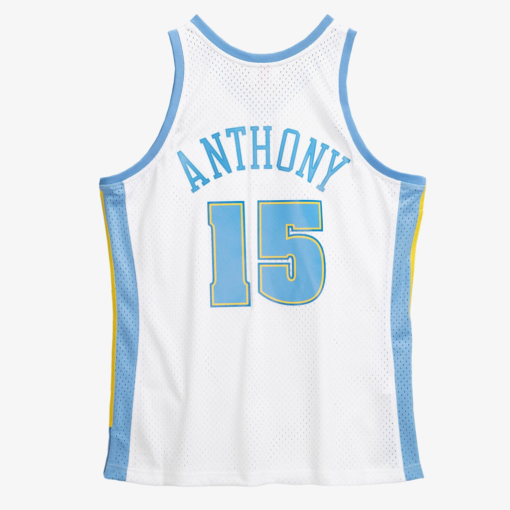 Denver Nuggets Carmelo Anthony 2006 Swingman Authentic Jersey - White product image 4, provided for visual reference and