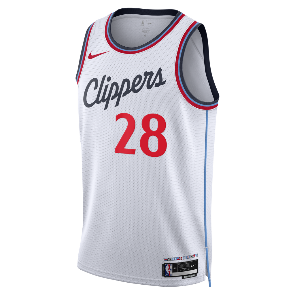 Los Angeles Clippers Replica Association Edition Swingman Jersey - White - Rui Hachimura product image 3, provided for