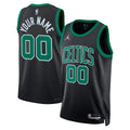 Boston Celtics Statement Edition Swingman Jersey - Black - Custom product image 1, provided for visual reference and product
