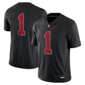 #1 Stanford Cardinal Alternate Game Jersey - Black product image 1, provided for visual reference and product detail review