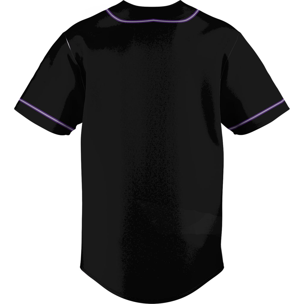 Weber State Wildcats Lightweight Baseball Jersey - Purple product image 4, provided for visual reference and product detail