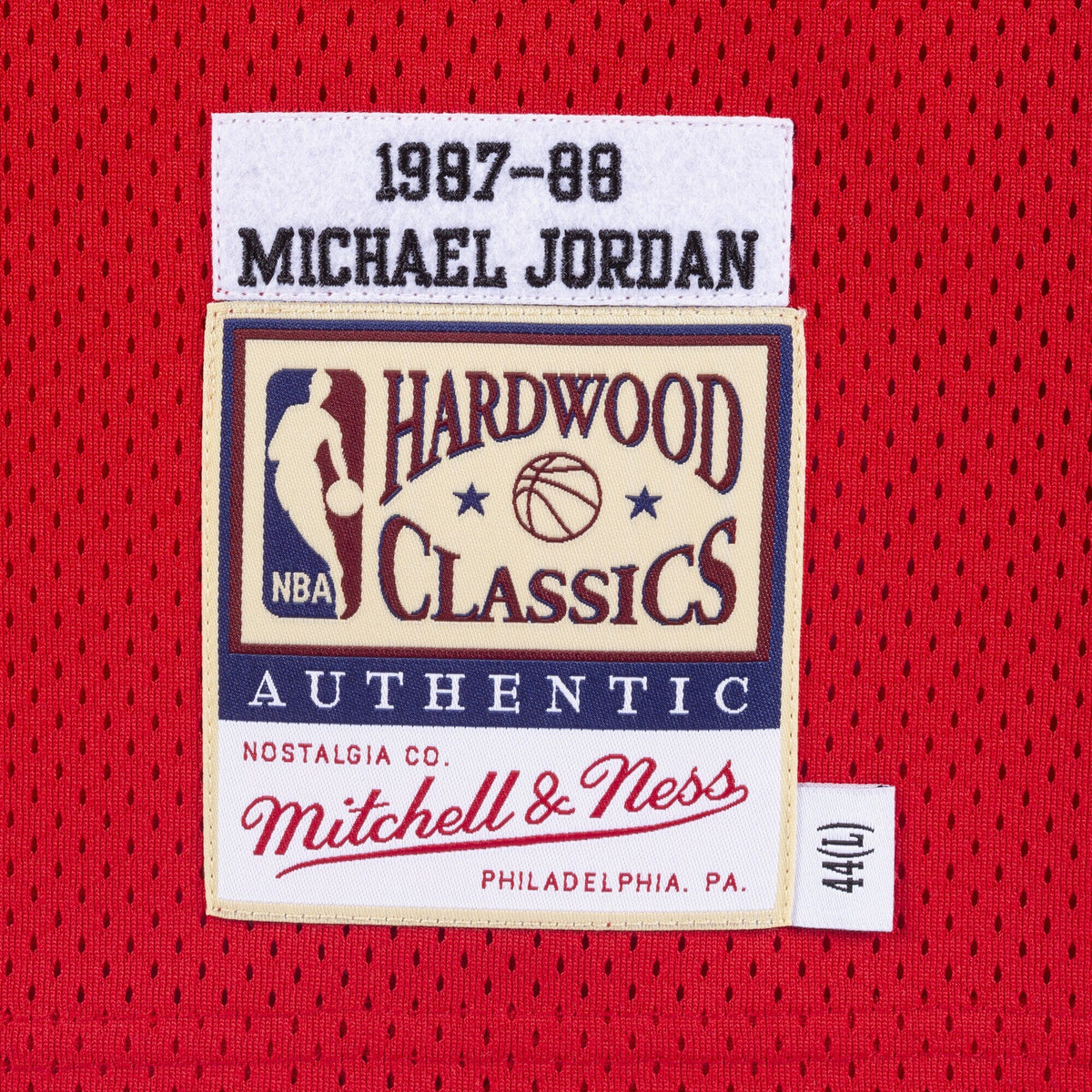 Chicago Bulls Authentic Jersey Michael Jordan 1987-88 product image 4, provided for visual reference and product detail